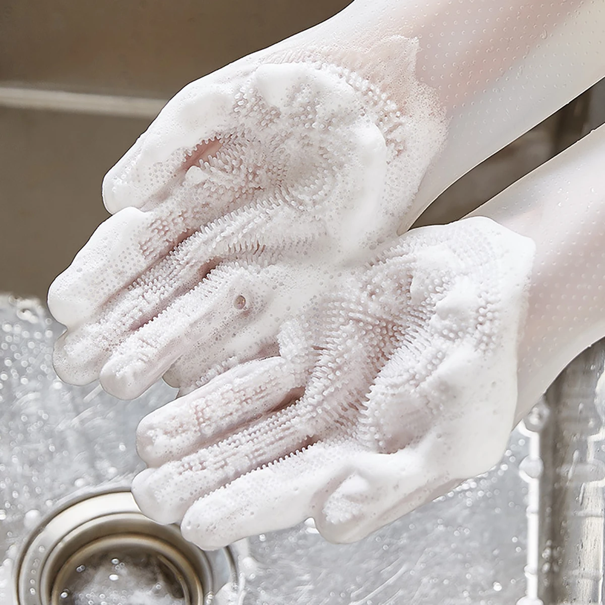 Pet Grooming Cleaning Gloves Dog Cat Bathing Shampoo Glove Scrubber Magic Dishwashing Cleanner Sponge Silicon Hair Removal Glove Pet Grooming Cleaning Gloves Dog Cat Bathing Shampoo Glove Scrubber Magic Dishwashing Cleanner Sponge Silicon Hair Removal Glove