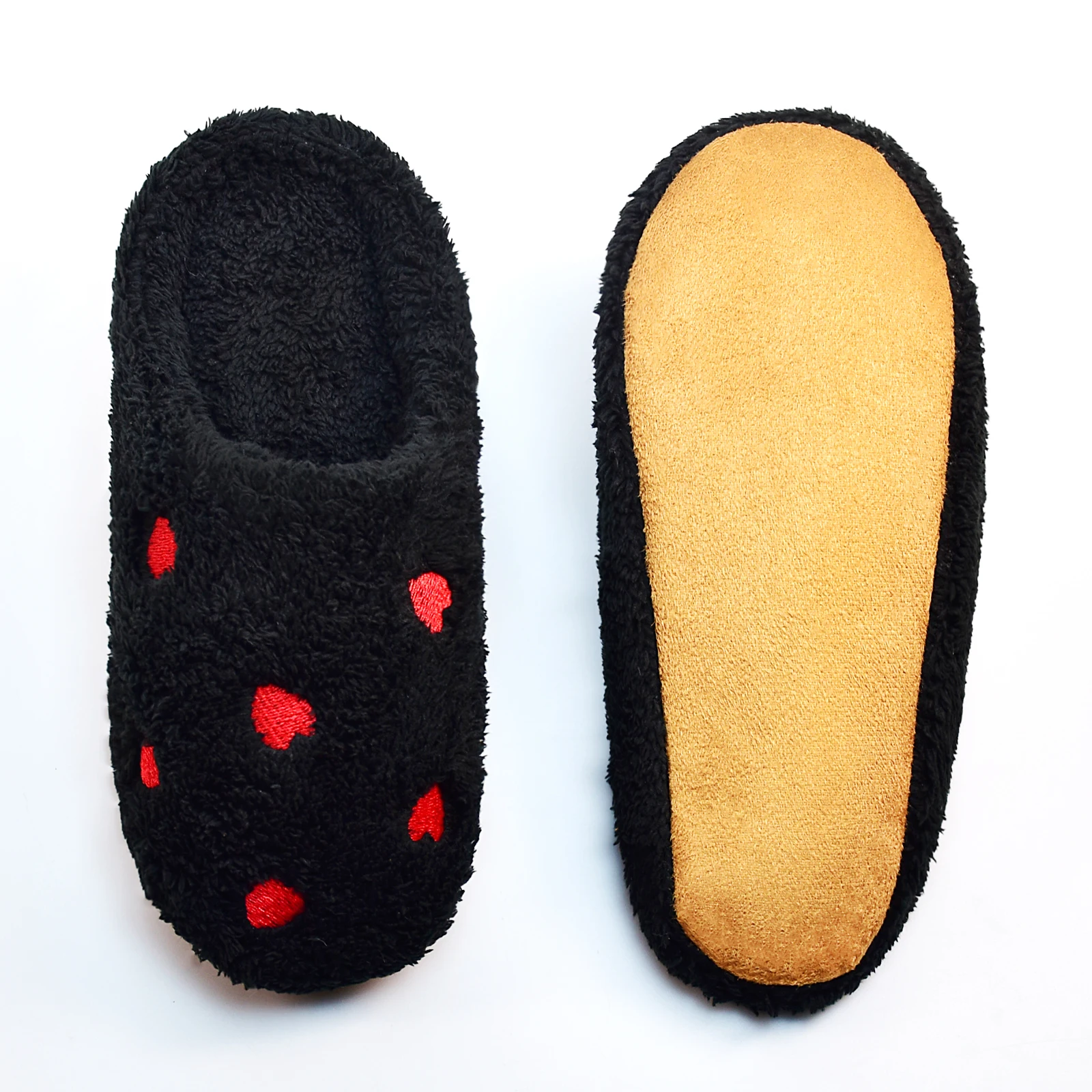 Winter Women's Heart-Shaped Slippers Love Mute Soft Sole Shoes Indoor Comfortable Cute Silent Carpet Light Living Room Winter Women's Heart-Shaped Slippers Love Mute Soft Sole Shoes Indoor Comfortable Cute Silent Carpet Light Living Room