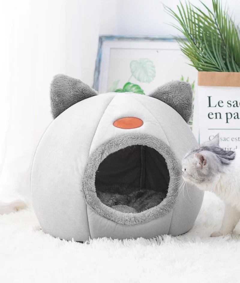 New Deep Sleep Comfort In Winter Cat Bed Iittle Mat Basket Small Dog House Products Pets Tent Cozy Cave Nest Indoor Cama Gato New Deep Sleep Comfort In Winter Cat Bed Iittle Mat Basket Small Dog House Products Pets Tent Cozy Cave Nest Indoor Cama Gato