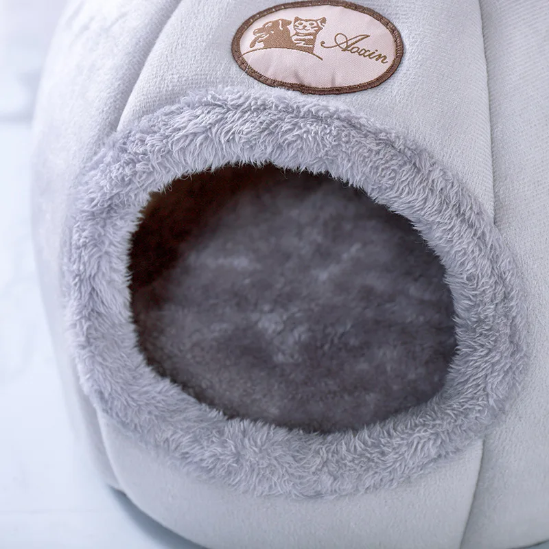 New Deep Sleep Comfort In Winter Cat Bed Iittle Mat Basket Small Dog House Products Pets Tent Cozy Cave Nest Indoor Cama Gato New Deep Sleep Comfort In Winter Cat Bed Iittle Mat Basket Small Dog House Products Pets Tent Cozy Cave Nest Indoor Cama Gato