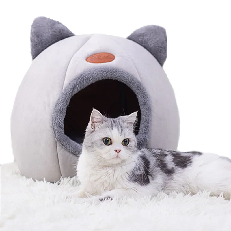 New Deep Sleep Comfort In Winter Cat Bed Iittle Mat Basket Small Dog House Products Pets Tent Cozy Cave Nest Indoor Cama Gato New Deep Sleep Comfort In Winter Cat Bed Iittle Mat Basket Small Dog House Products Pets Tent Cozy Cave Nest Indoor Cama Gato