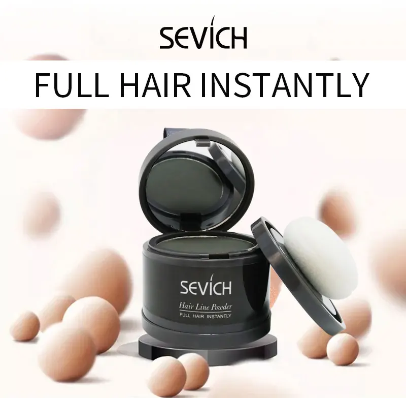 Sevich Hairline Powder 4g Hairline Shadow Powder Makeup Hair Concealer Natural Cover Unisex Hair Loss Product Sevich Hairline Powder 4g Hairline Shadow Powder Makeup Hair Concealer Natural Cover Unisex Hair Loss Product