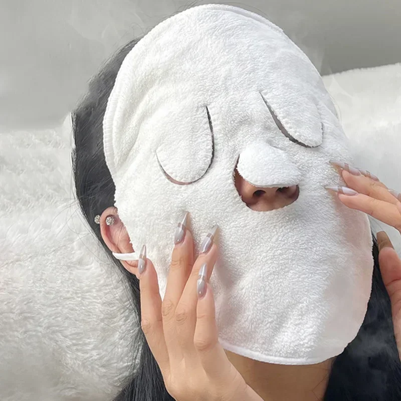Warm compress towel Cold compress face compress face towel Double thickness beauty salon Beauty hair towel skin care Warm compress towel Cold compress face compress face towel Double thickness beauty salon Beauty hair towel skin care