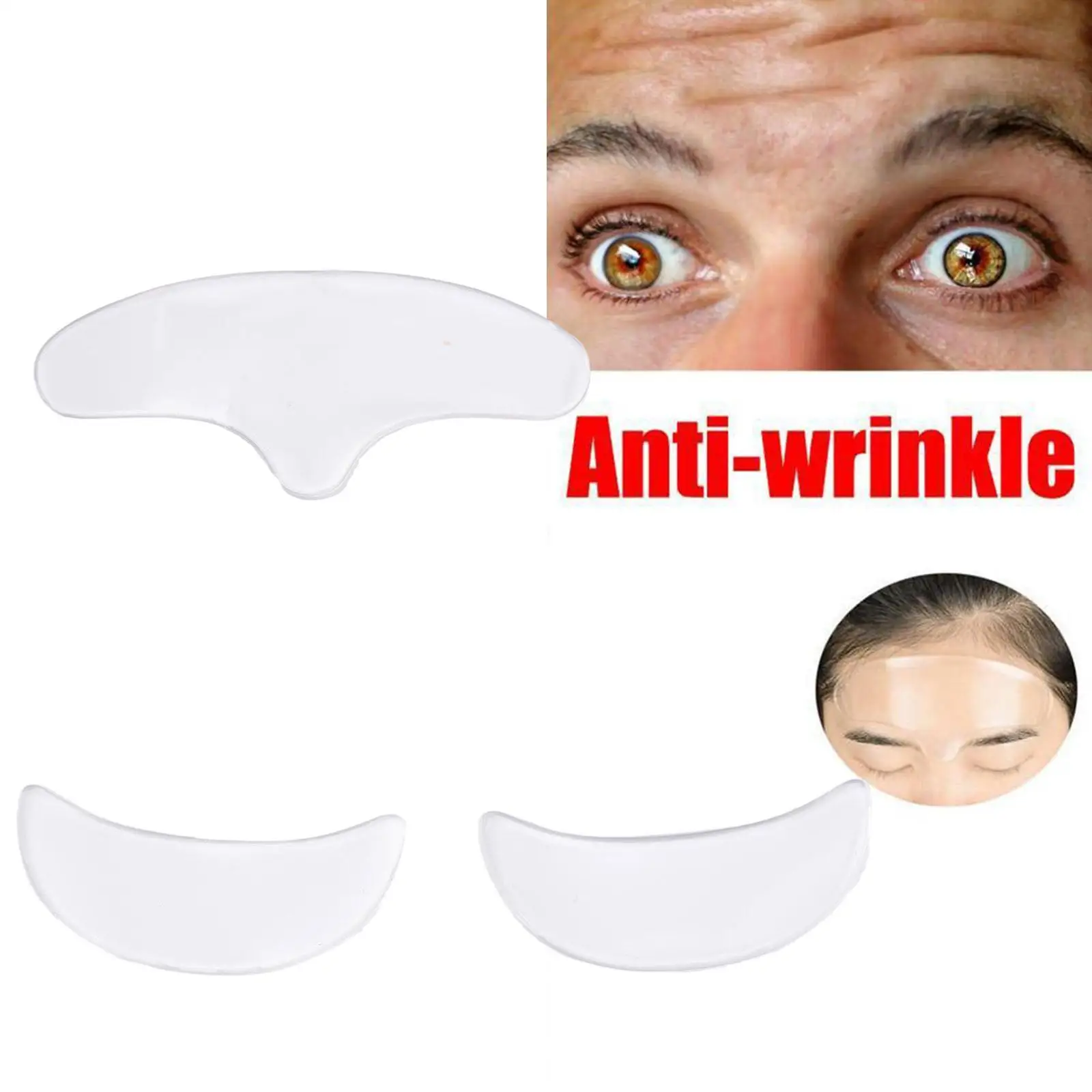 Reusable Anti Wrinkle Forehead Patch Silicone Silicone Patch Soft Comfortable Easy To Carry Facial Care Eye Mask Skin Care Tools Reusable Anti Wrinkle Forehead Patch Silicone Silicone Patch Soft Comfortable Easy To Carry Facial Care Eye Mask Skin Care Tools