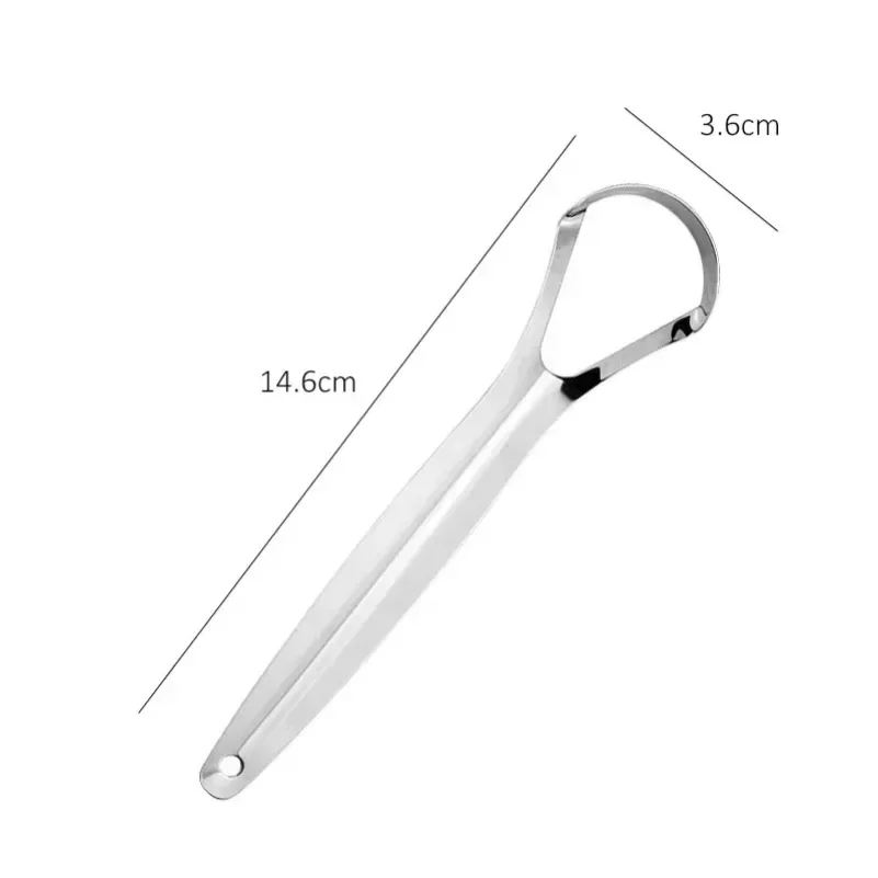Clean Tongue Scraper Tongue Remover Halitosis Tongue Coating Oral Care Tongue Scraping Brush Stainless Steel Oral Cleaner Tools Clean Tongue Scraper Tongue Remover Halitosis Tongue Coating Oral Care Tongue Scraping Brush Stainless Steel Oral Cleaner Tools