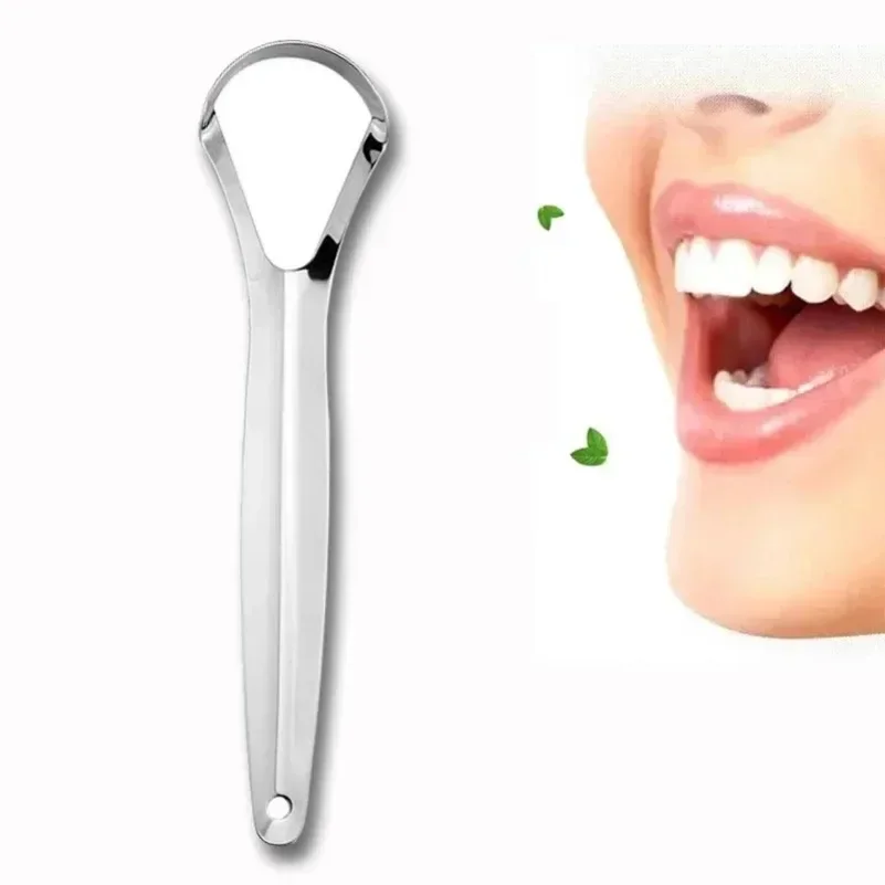 Clean Tongue Scraper Tongue Remover Halitosis Tongue Coating Oral Care Tongue Scraping Brush Stainless Steel Oral Cleaner Tools Clean Tongue Scraper Tongue Remover Halitosis Tongue Coating Oral Care Tongue Scraping Brush Stainless Steel Oral Cleaner Tools