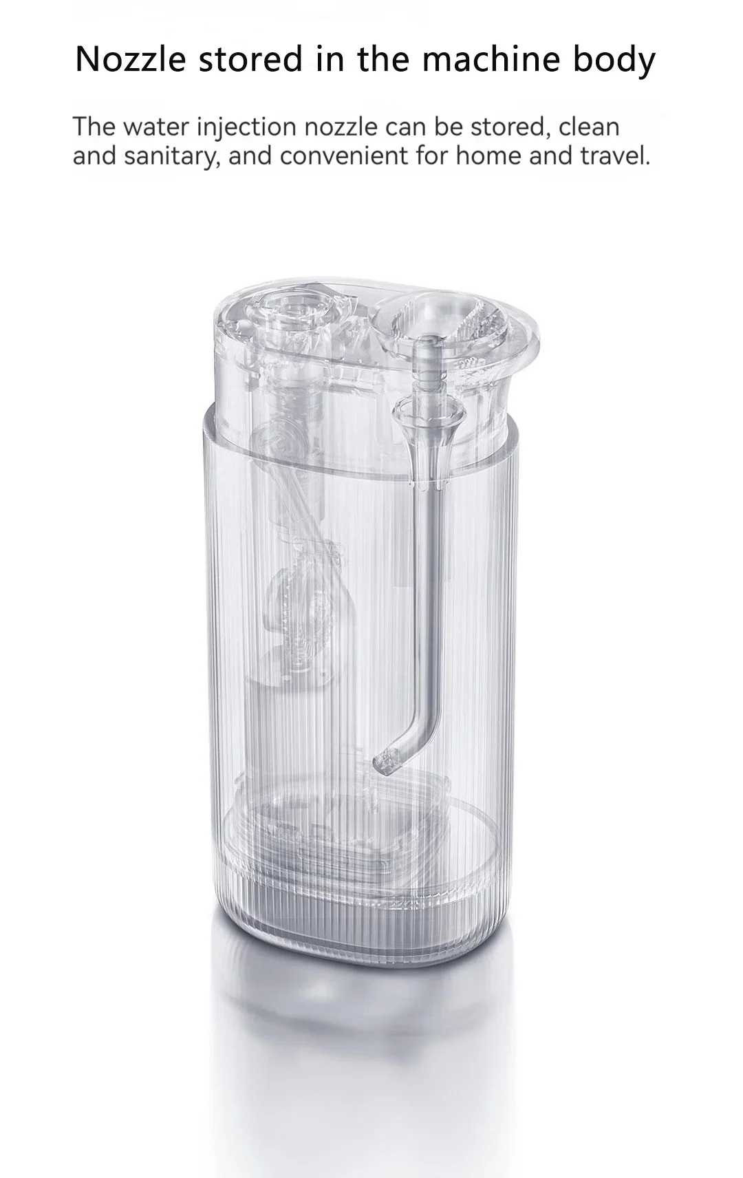 MIJIA Electric Oral Irrigator F400 Portable Water Pick Flosser Teeth Whitening Remove Dental Plaque 200ML pull-out Water Tank MIJIA Electric Oral Irrigator F400 Portable Water Pick Flosser Teeth Whitening Remove Dental Plaque 200ML pull-out Water Tank