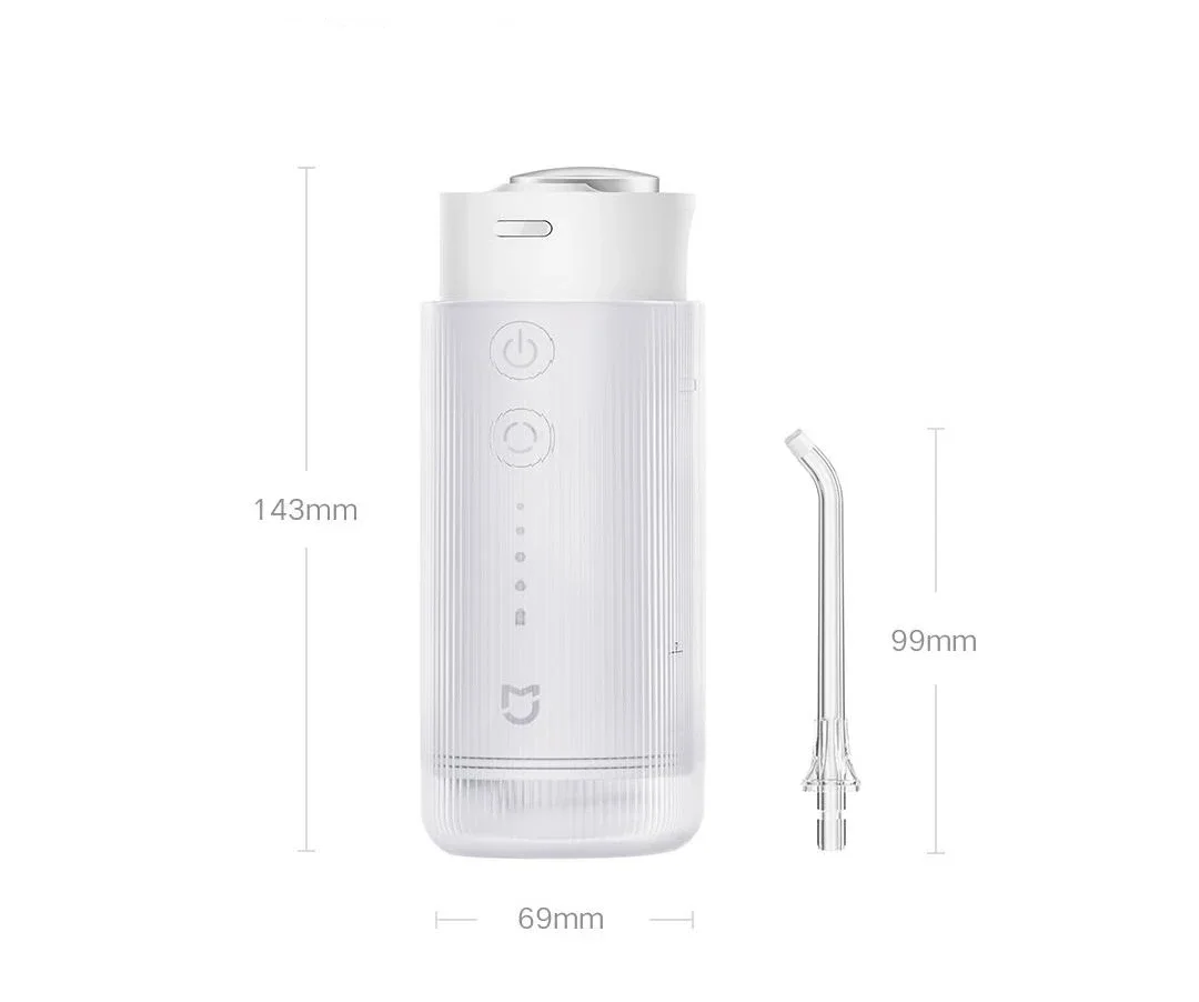 MIJIA Electric Oral Irrigator F400 Portable Water Pick Flosser Teeth Whitening Remove Dental Plaque 200ML pull-out Water Tank MIJIA Electric Oral Irrigator F400 Portable Water Pick Flosser Teeth Whitening Remove Dental Plaque 200ML pull-out Water Tank