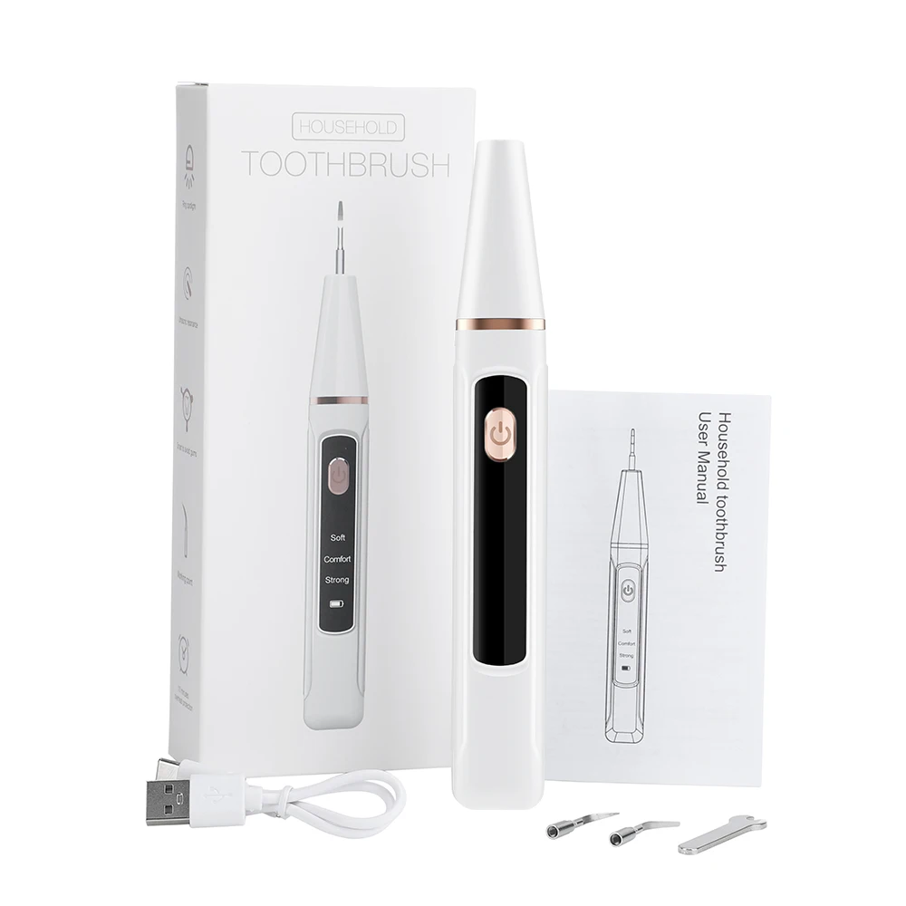 Ultrasonic Dental Scaler Oral Care Tartar Removal Calculus Remover Tooth Stain Cleaner LED Light Tooth Whitening Tools Household Ultrasonic Dental Scaler Oral Care Tartar Removal Calculus Remover Tooth Stain Cleaner LED Light Tooth Whitening Tools Household