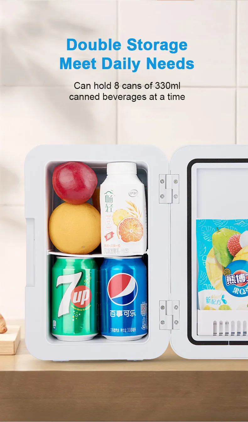 Mini Fridge Refrigerator Beauty Cooler Warmer Refrigerators Constant Temperature Skincare Preservation for Home CAR 20L/220V EU Mini Fridge Refrigerator Beauty Cooler Warmer Refrigerators Constant Temperature Skincare Preservation for Home CAR 20L/220V EU