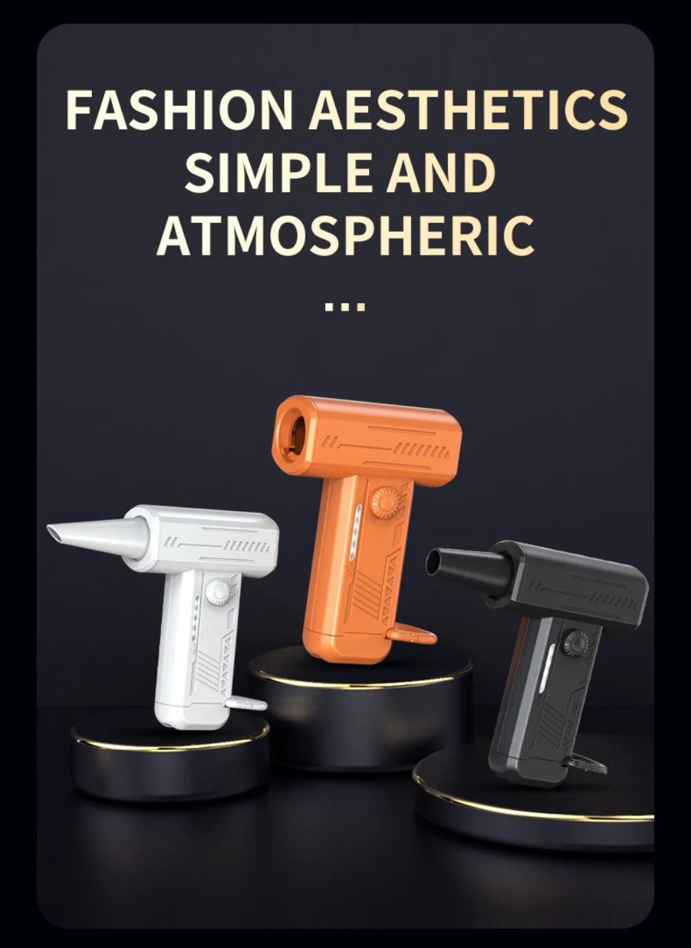 180000PRM Portable Electric Air Blower Turbo Jet Fan Brushless Motor HighSpeed Mini Turbo Jet Fan Adjustable Wind Violent Blower 180000PRM Portable Electric Air Blower Turbo Jet Fan Brushless Motor HighSpeed Mini Turbo Jet Fan Adjustable Wind Violent Blower