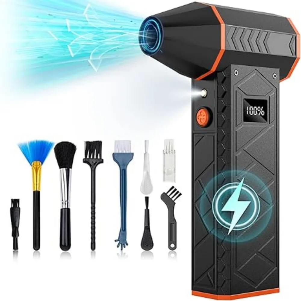 180000PRM Portable Electric Air Blower Turbo Jet Fan Brushless Motor HighSpeed Mini Turbo Jet Fan Adjustable Wind Violent Blower 180000PRM Portable Electric Air Blower Turbo Jet Fan Brushless Motor HighSpeed Mini Turbo Jet Fan Adjustable Wind Violent Blower