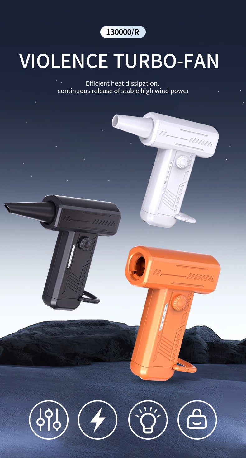 180000PRM Portable Electric Air Blower Turbo Jet Fan Brushless Motor HighSpeed Mini Turbo Jet Fan Adjustable Wind Violent Blower 180000PRM Portable Electric Air Blower Turbo Jet Fan Brushless Motor HighSpeed Mini Turbo Jet Fan Adjustable Wind Violent Blower