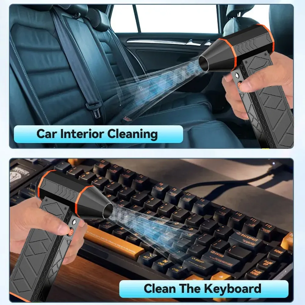 180000PRM Portable Electric Air Blower Turbo Jet Fan Brushless Motor HighSpeed Mini Turbo Jet Fan Adjustable Wind Violent Blower 180000PRM Portable Electric Air Blower Turbo Jet Fan Brushless Motor HighSpeed Mini Turbo Jet Fan Adjustable Wind Violent Blower