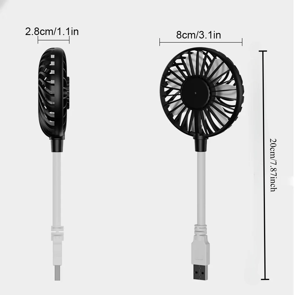 USB Rechargeable Handheld Fan Silent Cooling Power Bank Wireless Mini Play Plug Fans Summer Outdoors and Travel USB Rechargeable Handheld Fan Silent Cooling Power Bank Wireless Mini Play Plug Fans Summer Outdoors and Travel