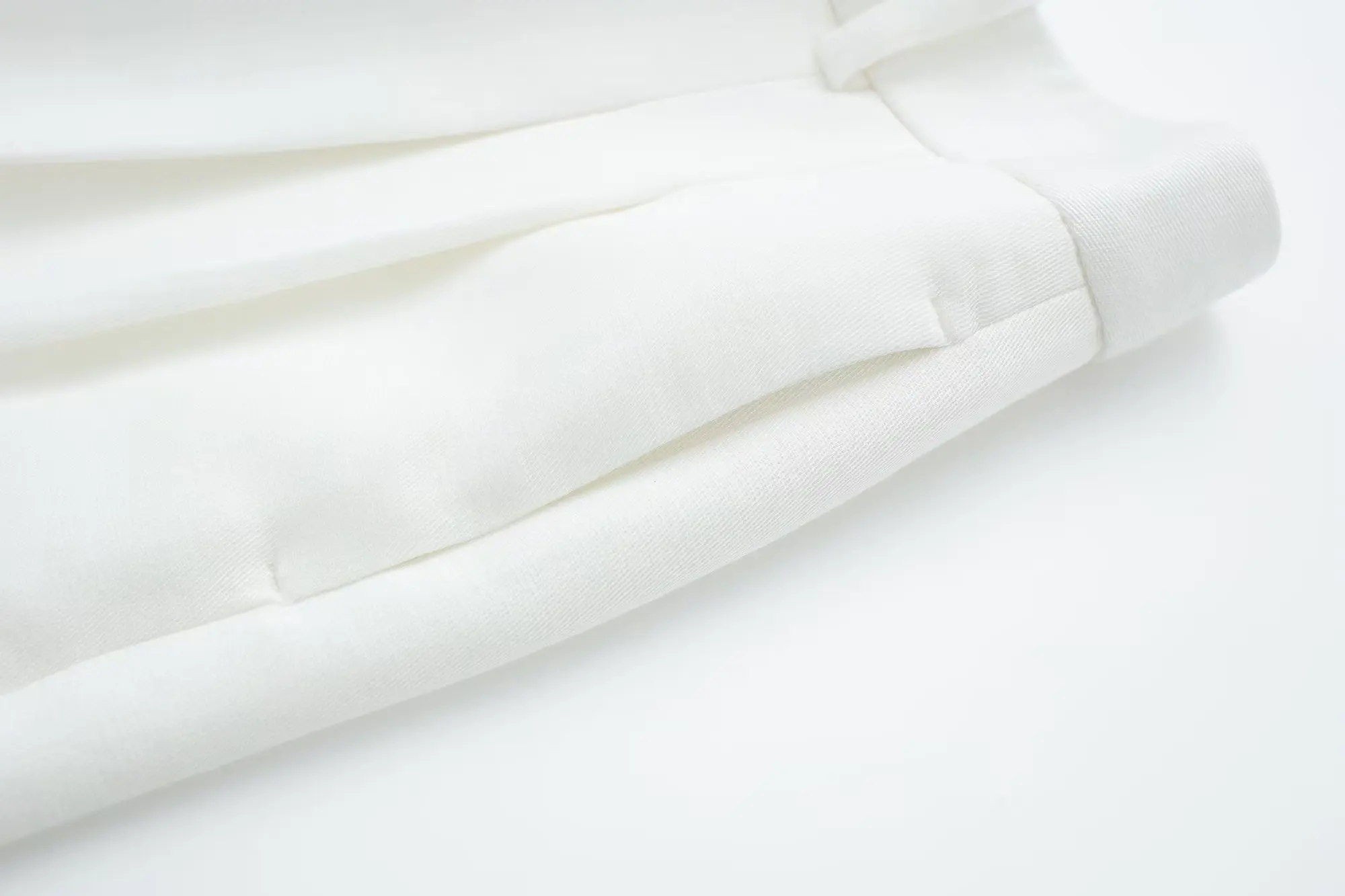 TRAFZA Women 2 Piece Set Halter Neck Single-Breasted Pocket Sleeveless Halter Vest Tops+High Waist Zipper Pockets Wide Leg Pant