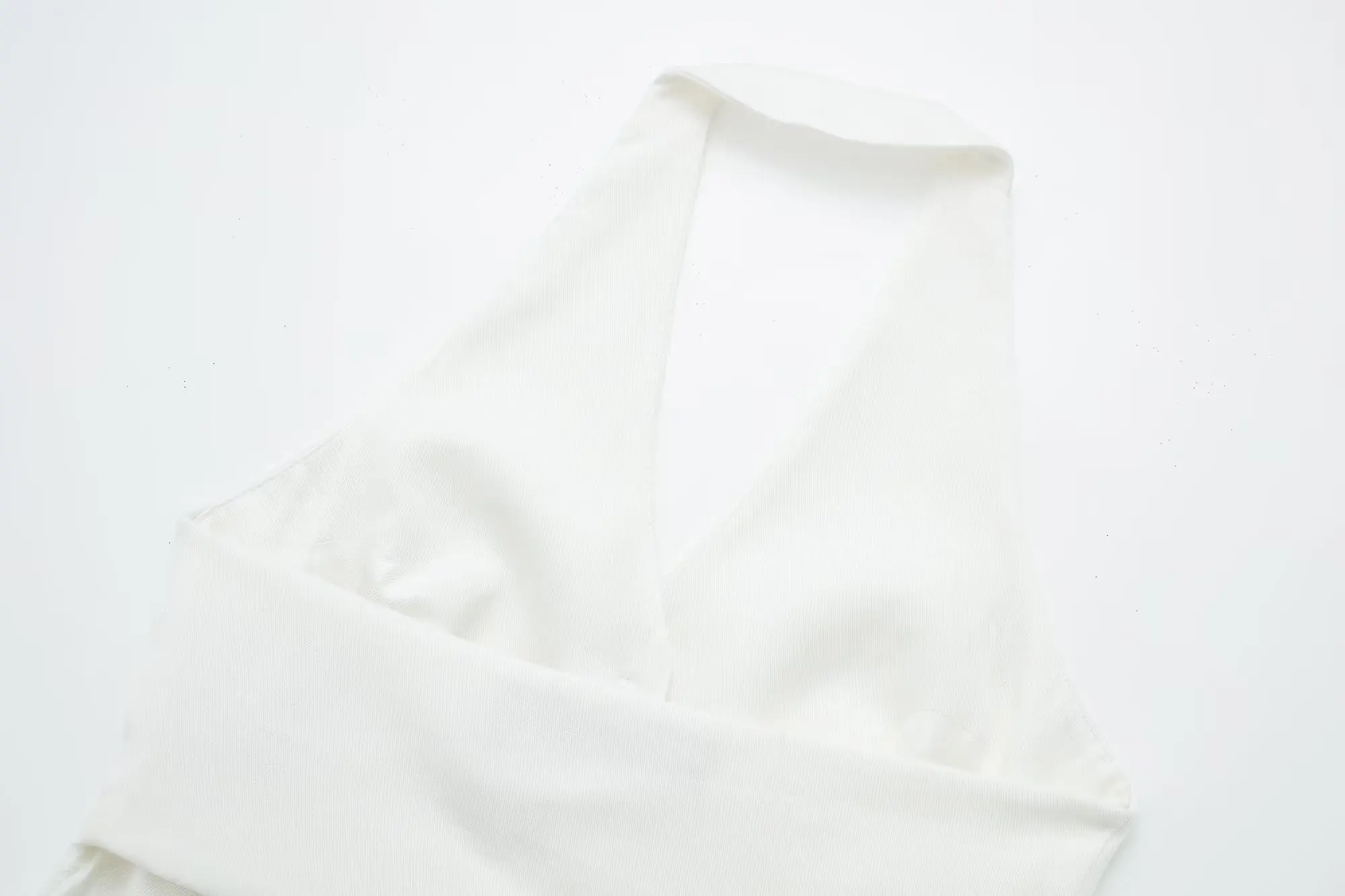 TRAFZA Women 2 Piece Set Halter Neck Single-Breasted Pocket Sleeveless Halter Vest Tops+High Waist Zipper Pockets Wide Leg Pant