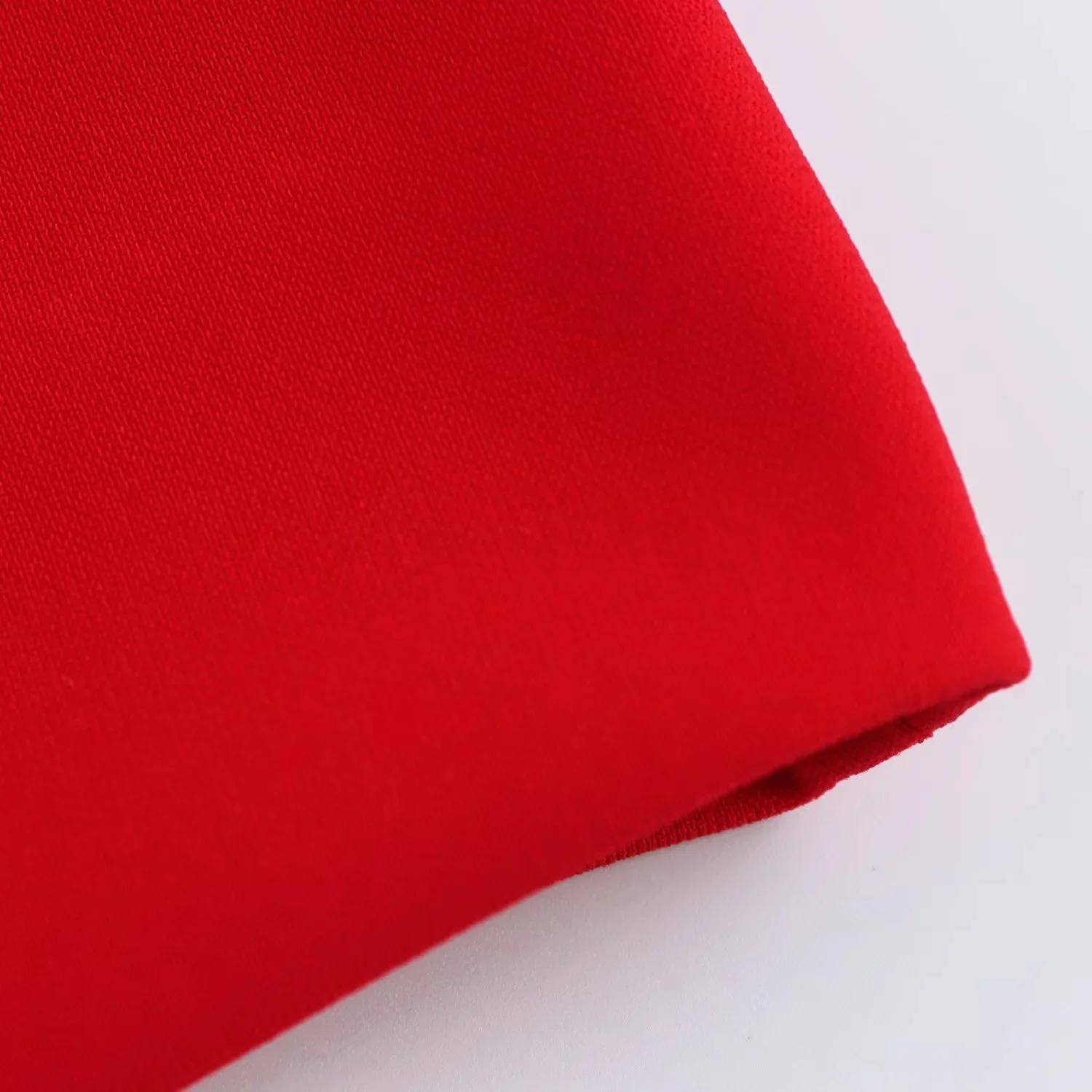 TRAFZA Office Lady Chic Red Vest Blazer Suits V Neck Sashes Sleeveless Blazer High Waist Wide Leg Pants Fashion 2025 Summer Sets