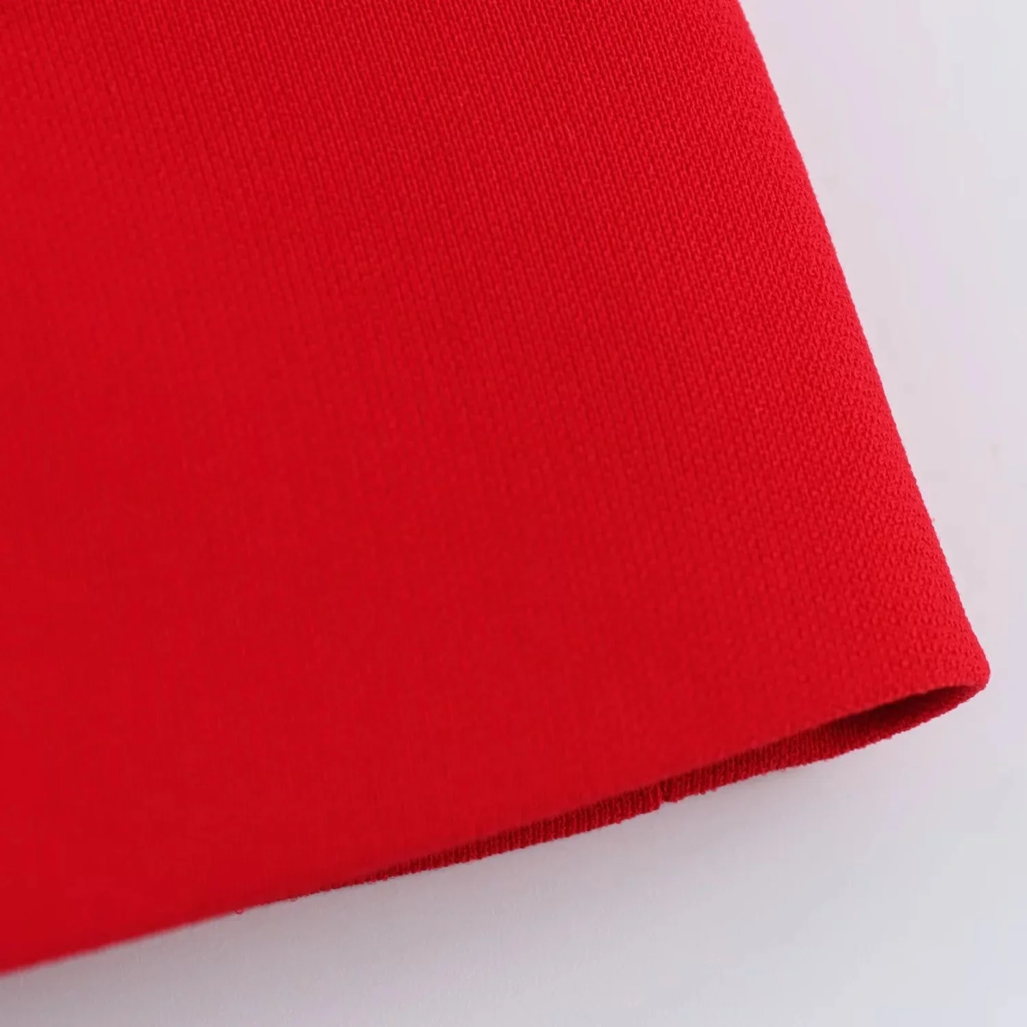 TRAFZA Office Lady Chic Red Vest Blazer Suits V Neck Sashes Sleeveless Blazer High Waist Wide Leg Pants Fashion 2025 Summer Sets