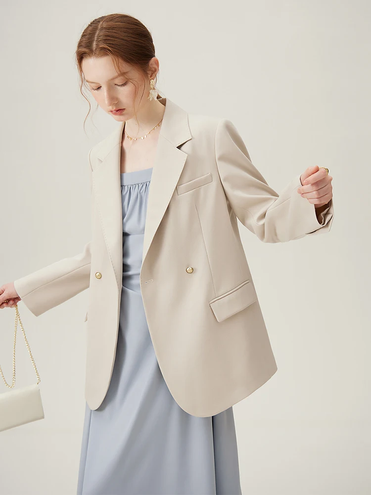 FSLE Women Blazer Temperament Suit Jacket for Office Lady Sets Formal Female Blazer Vest Skirt 24FS11075