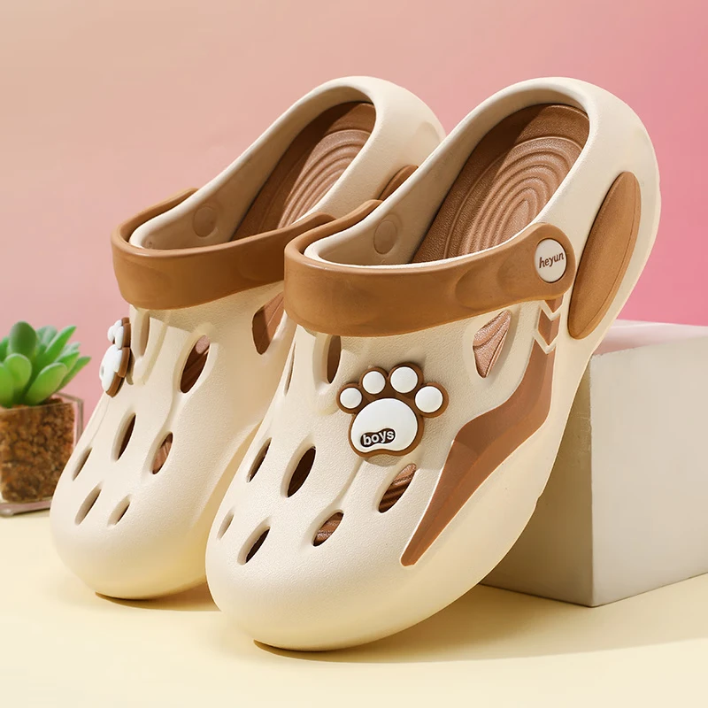 Women's Comfortable EVA Garden Clogs, Closed Toe Sandals For Indoor/Outdoor Home And Beach Use, Soft Sole Ventilated Shoes