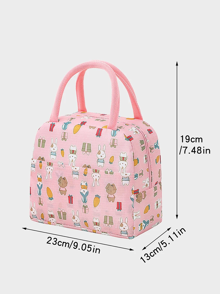 1PC Portable Lunch Bags Thermal Insulation Lunch Box Storage Bag Children's School Lunch Box Bag Picnic Storage Large Capacity 1PC Portable Lunch Bags Thermal Insulation Lunch Box Storage Bag Children's School Lunch Box Bag Picnic Storage Large Capacity