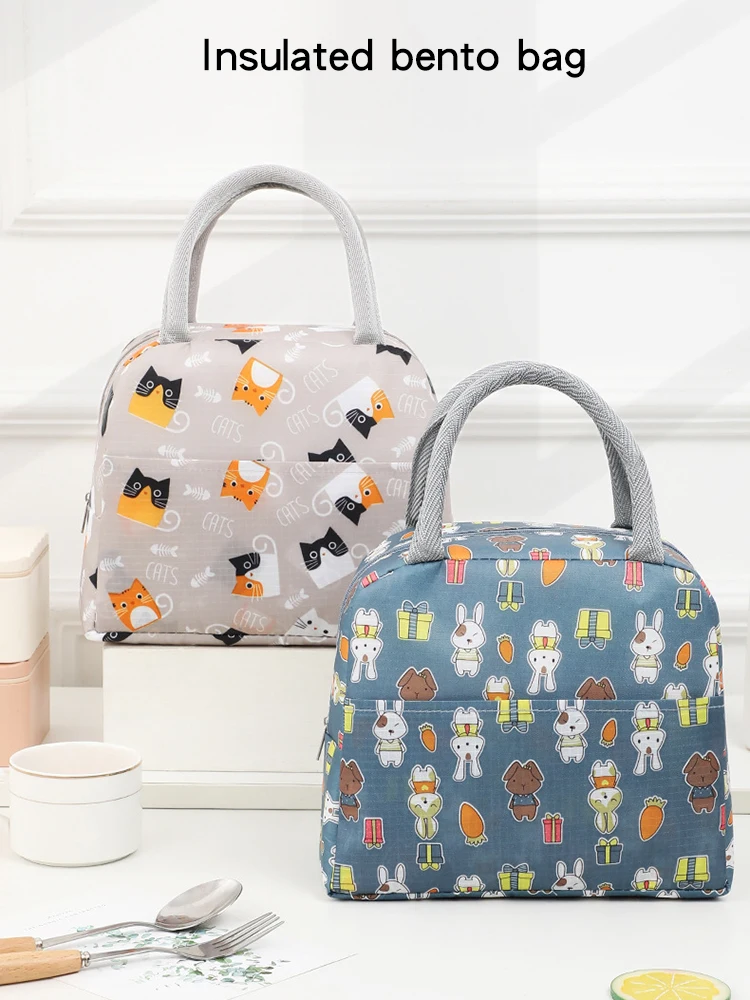 1PC Portable Lunch Bags Thermal Insulation Lunch Box Storage Bag Children's School Lunch Box Bag Picnic Storage Large Capacity 1PC Portable Lunch Bags Thermal Insulation Lunch Box Storage Bag Children's School Lunch Box Bag Picnic Storage Large Capacity