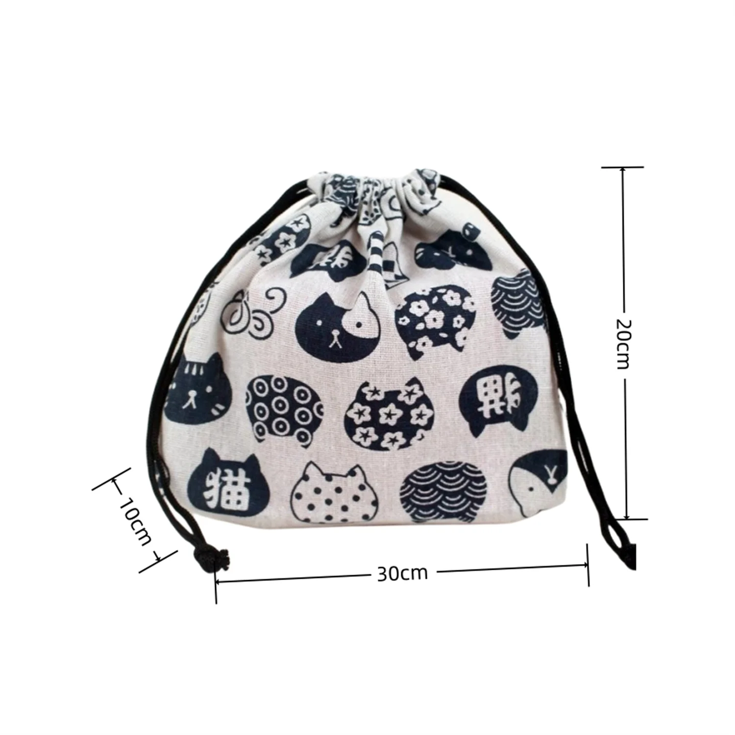 Japanese Style Drawstring Lunch bag Storage Bag For Travel Picnic Portable Easy Wash Bento Lunch Box Tote Pouch Food Bag Japanese Style Drawstring Lunch bag Storage Bag For Travel Picnic Portable Easy Wash Bento Lunch Box Tote Pouch Food Bag