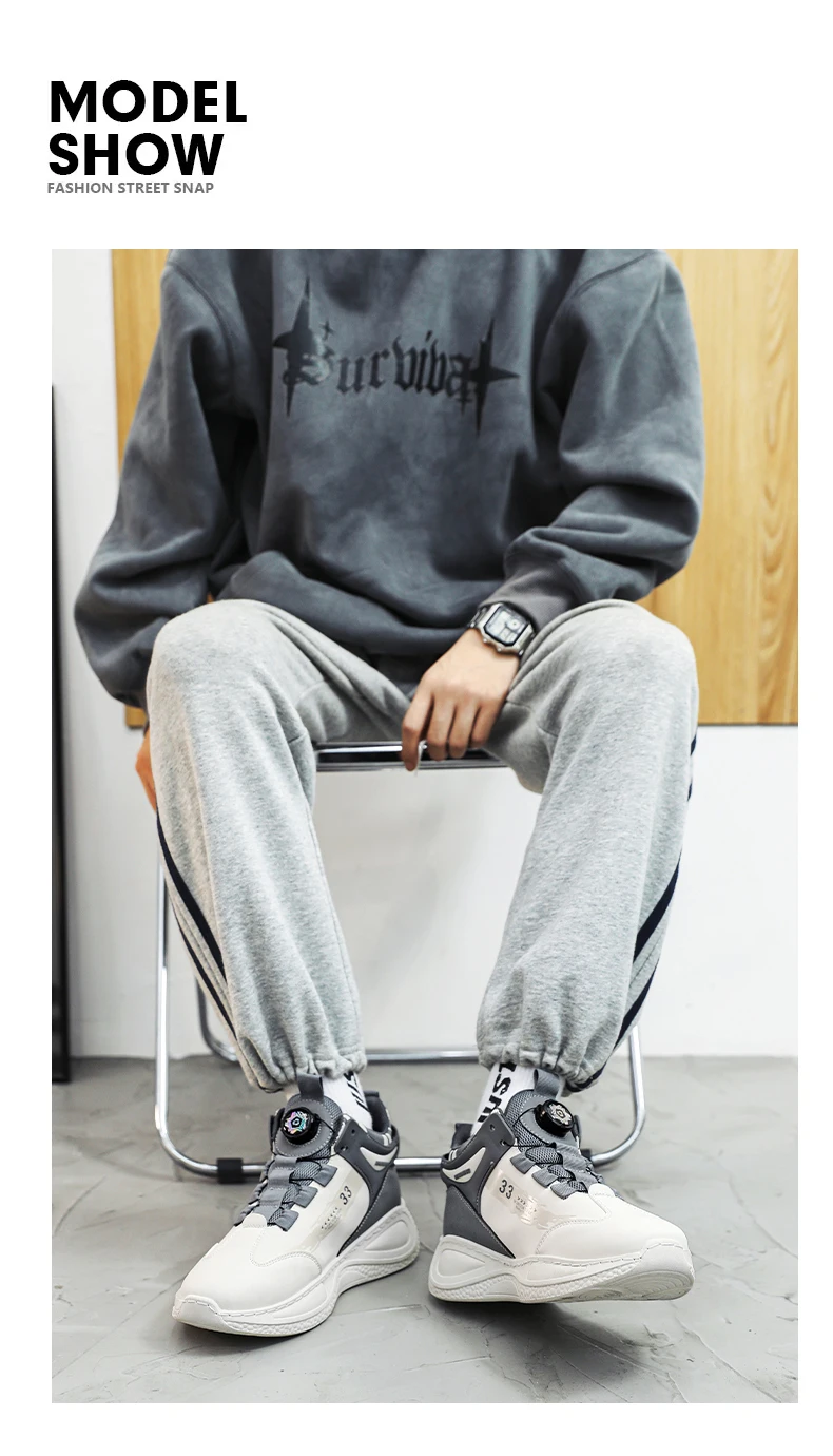 Mens Sneakers with Rotating Buckle Comfy Non Slip Lace up Durable Shoes for Mens Outdoor Activities Mens Sneakers with Rotating Buckle Comfy Non Slip Lace up Durable Shoes for Mens Outdoor Activities