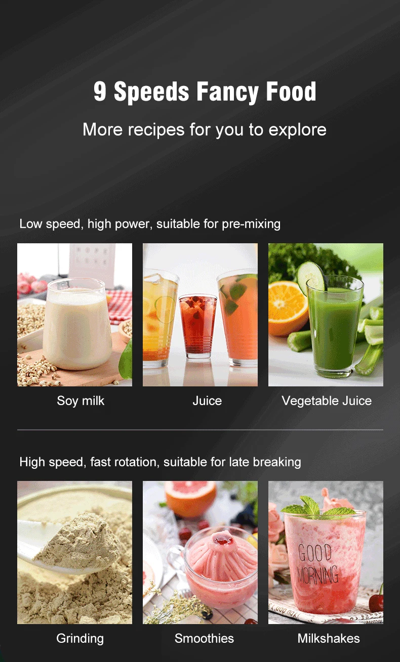 Heavy Duty Commercial BlenderJuicer Food Processor Ice Smoothies Blender Mixer High Power Juice maker Crusher 2000W EU Plug Heavy Duty Commercial BlenderJuicer Food Processor Ice Smoothies Blender Mixer High Power Juice maker Crusher 2000W EU Plug