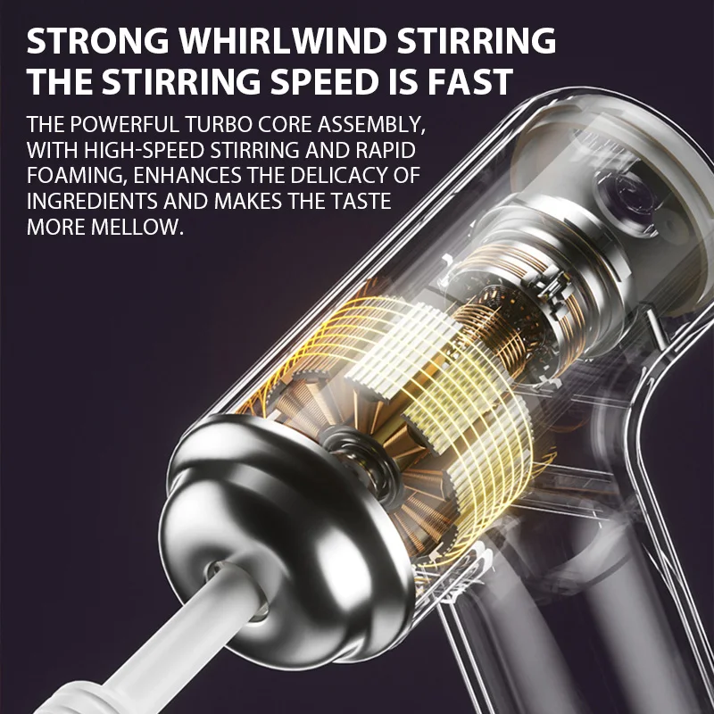 Electric Egg Beater Rechargeable Home Handheld Small Wireless Egg Beater Baking Cream Electric Whip Blender Hand Mixer for Cakes Electric Egg Beater Rechargeable Home Handheld Small Wireless Egg Beater Baking Cream Electric Whip Blender Hand Mixer for Cakes