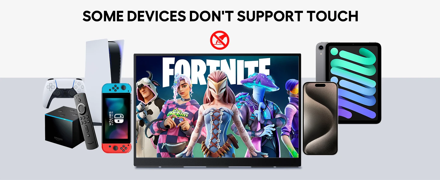 UPERFECT 18Inch 2.5K 144Hz 400Nits Touch Monitor Portable Gaming PC Display Laptop Extended Second Screen With Type C Mini HDMI UPERFECT 18Inch 2.5K 144Hz 400Nits Touch Monitor Portable Gaming PC Display Laptop Extended Second Screen With Type C Mini HDMI