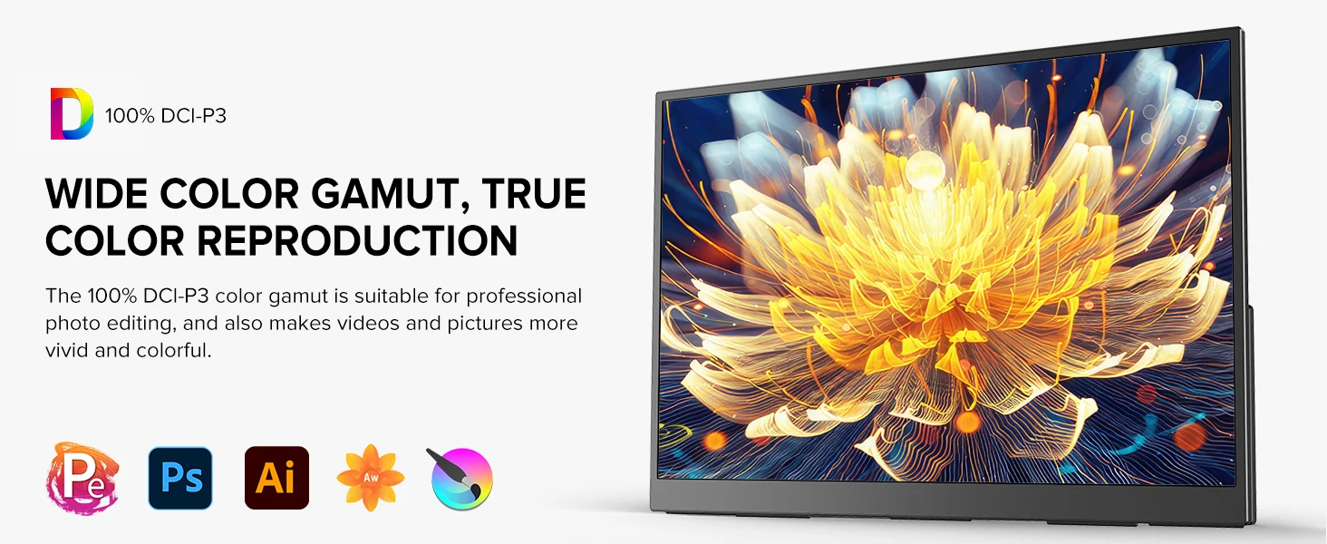 UPERFECT 18Inch 2.5K 144Hz 400Nits Touch Monitor Portable Gaming PC Display Laptop Extended Second Screen With Type C Mini HDMI UPERFECT 18Inch 2.5K 144Hz 400Nits Touch Monitor Portable Gaming PC Display Laptop Extended Second Screen With Type C Mini HDMI