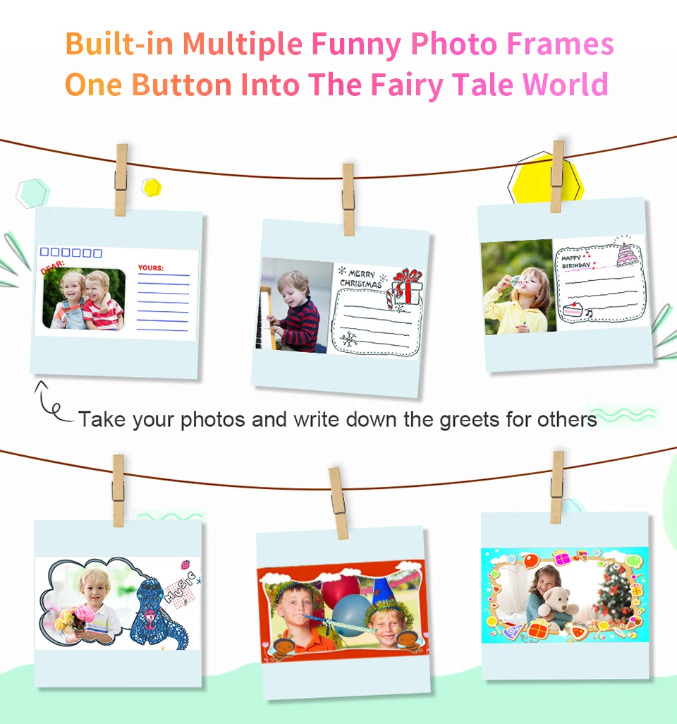 Children‘s Instant Printing Camera Kid Selfie Camera 10x Digital Zoom Kids Digital Photo Camera Video Boy's Birthday Gift Children‘s Instant Printing Camera Kid Selfie Camera 10x Digital Zoom Kids Digital Photo Camera Video Boy's Birthday Gift