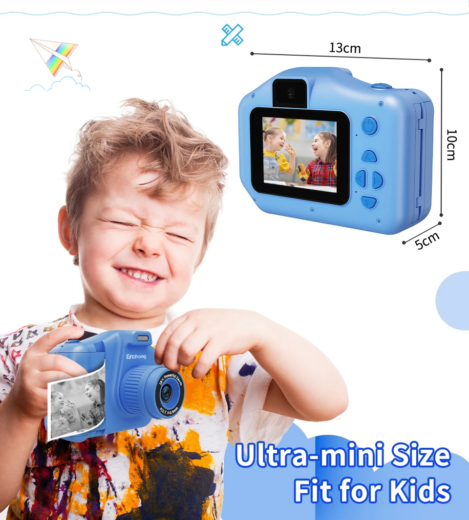 Children‘s Instant Printing Camera Kid Selfie Camera 10x Digital Zoom Kids Digital Photo Camera Video Boy's Birthday Gift Children‘s Instant Printing Camera Kid Selfie Camera 10x Digital Zoom Kids Digital Photo Camera Video Boy's Birthday Gift