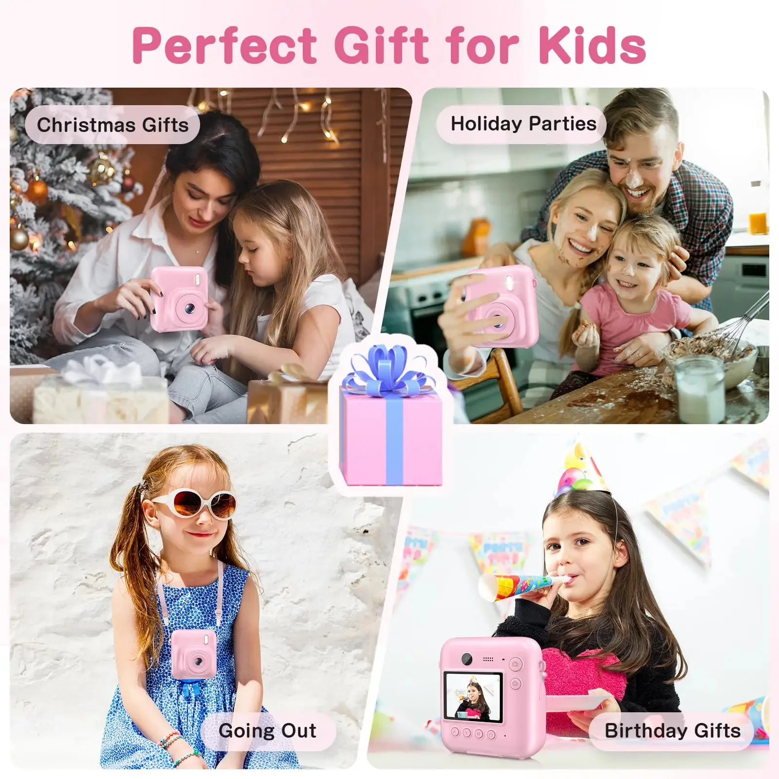 Digital Children Camera For Photography Instant Print Photo Kids Camera Mini Thermal Printer Video Educational Toys Gift Digital Children Camera For Photography Instant Print Photo Kids Camera Mini Thermal Printer Video Educational Toys Gift