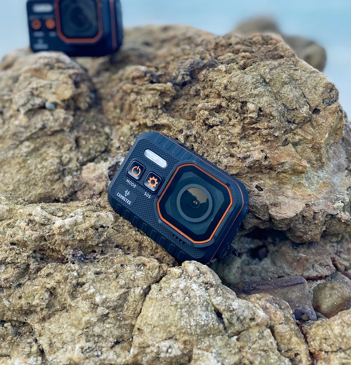 CERASTES Action Camera 4K60FPS With Remote Control Screen Waterproof Sport Camera drive recorder Sports Camera Helmet Action Cam