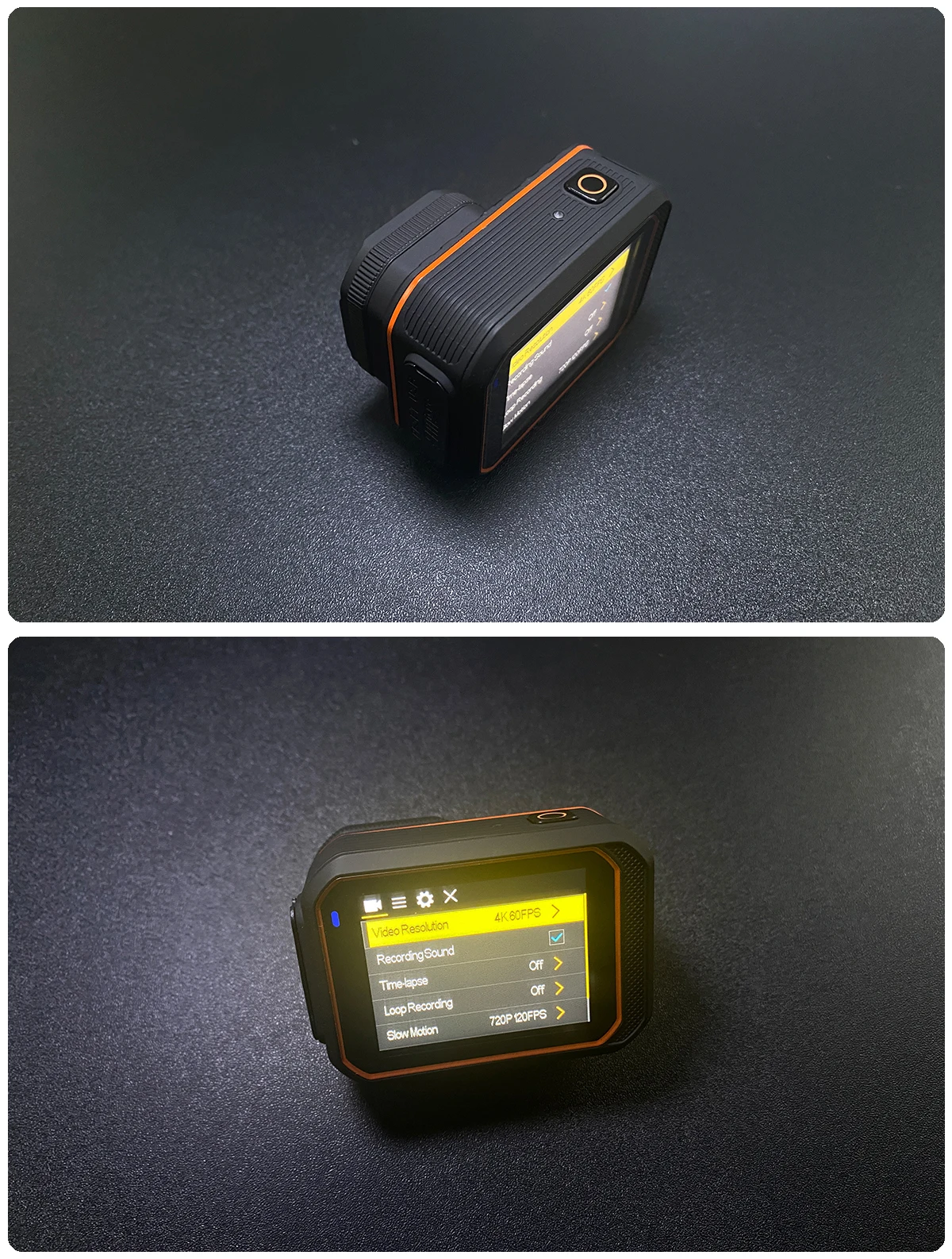 CERASTES Action Camera 4K60FPS With Remote Control Screen Waterproof Sport Camera drive recorder Sports Camera Helmet Action Cam