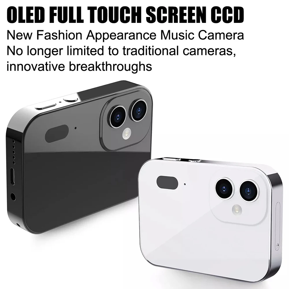 64GB D6 Digital Camera 4K HD Camera Recorder Music Player Touch Control Screen Vlogging Camera Night Vision 64MP Camcorder 64GB D6 Digital Camera 4K HD Camera Recorder Music Player Touch Control Screen Vlogging Camera Night Vision 64MP Camcorder