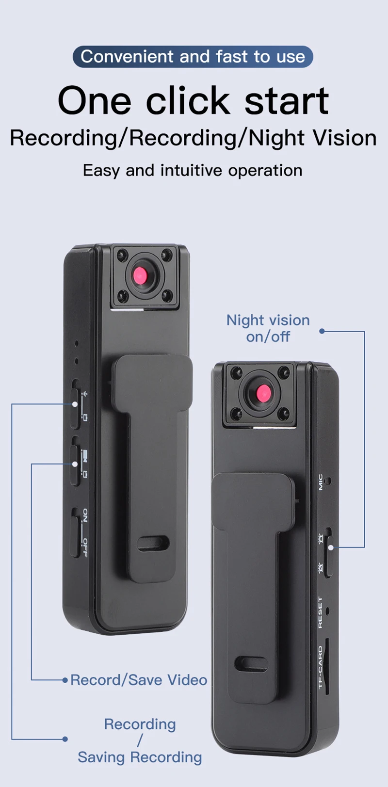 Xiaomi A9 High-definition 1080P Wifi Mini Camera Night Vision Portable Digital Camera Outdoor Sports Camera Riding Camcorder