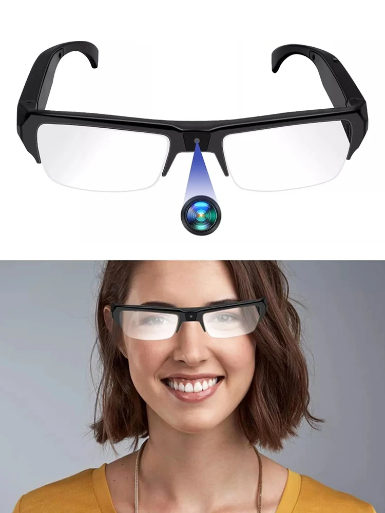 Intelligent Video Glasses, Equipped with Ultra-High Definition 4K Mini Camera, Capable of Recording Videos and Playing Music Intelligent Video Glasses, Equipped with Ultra-High Definition 4K Mini Camera, Capable of Recording Videos and Playing Music