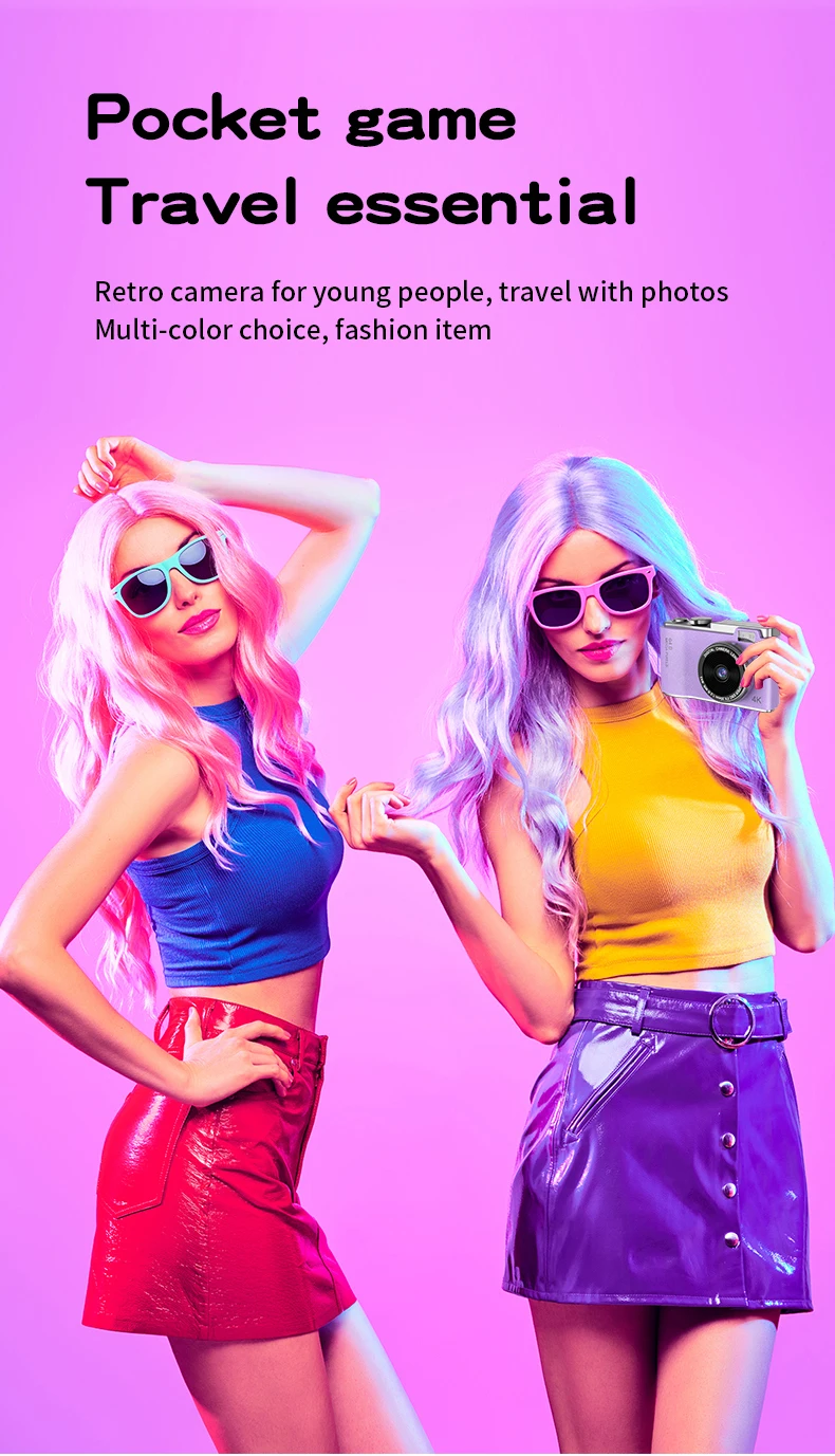 Digital Camera 4K 64MP Photography Camera Video Camcorder Rechargeable Cameras 2.4 inch Screen Camcorder for Kid Adult Beginners Digital Camera 4K 64MP Photography Camera Video Camcorder Rechargeable Cameras 2.4 inch Screen Camcorder for Kid Adult Beginners