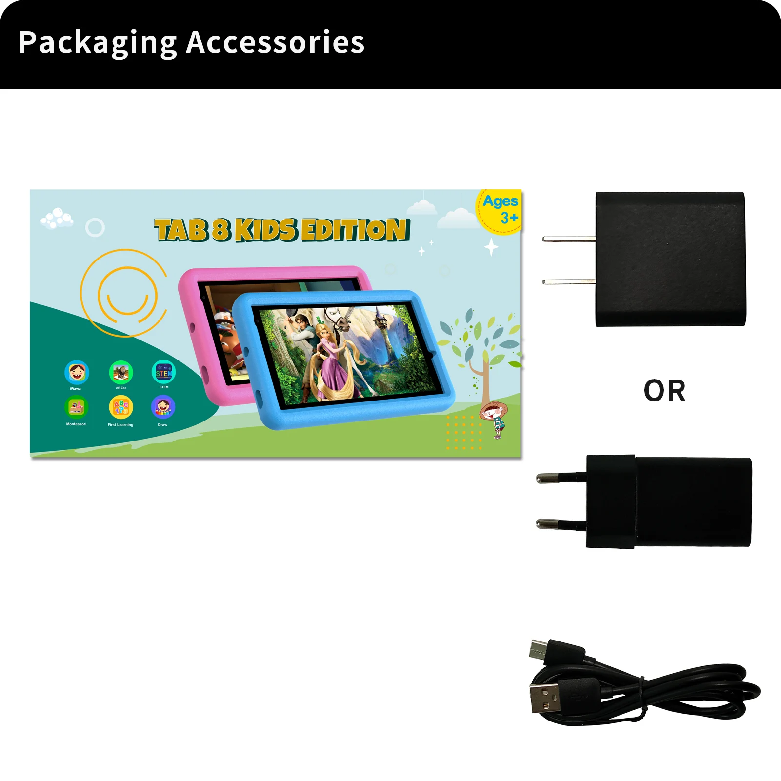 VASOUN Kids Tablet 8 Inch, Android 13 Quad Core, 8GB(4+4expand)RAM+64GB ROM, 5000mAh, Dual Camera, WiFi, Parental Control VASOUN Kids Tablet 8 Inch, Android 13 Quad Core, 8GB(4+4expand)RAM+64GB ROM, 5000mAh, Dual Camera, WiFi, Parental Control