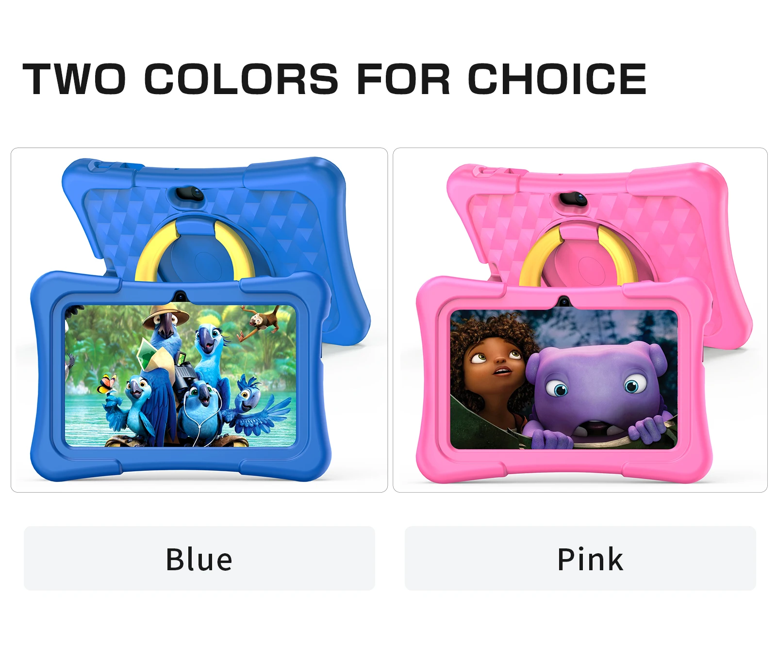 PRITOM Tablet for Kids 7 Inch Android 11 32 GB WiFi Bluetooth Dual Camera Educational Software Installed with Proof Case PRITOM Tablet for Kids 7 Inch Android 11 32 GB WiFi Bluetooth Dual Camera Educational Software Installed with Proof Case