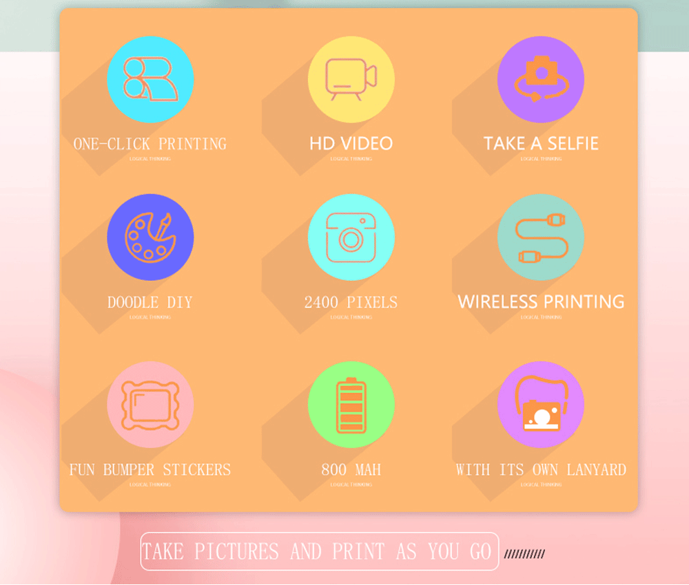 Digital Children Camera For Photography Instant Print Photo Kids Camera Mini Thermal Printer Video Educational Toys Gift Digital Children Camera For Photography Instant Print Photo Kids Camera Mini Thermal Printer Video Educational Toys Gift