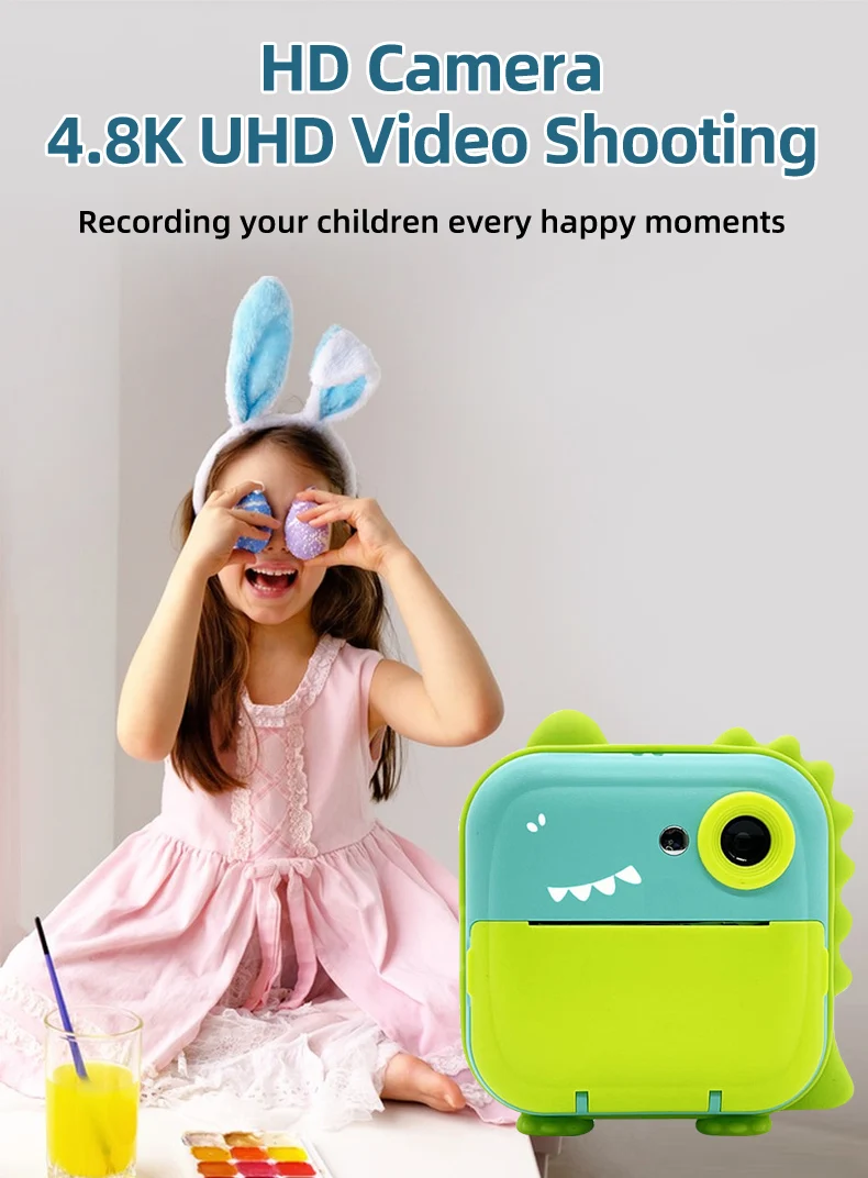 Digital Children Camera For Photography Instant Print Photo Kids Camera Mini Thermal Printer Video Educational Toys Gift Digital Children Camera For Photography Instant Print Photo Kids Camera Mini Thermal Printer Video Educational Toys Gift
