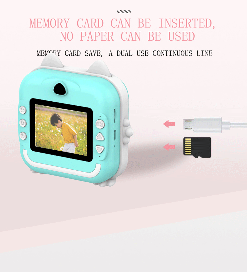 Digital Children Camera For Photography Instant Print Photo Kids Camera Mini Thermal Printer Video Educational Toys Gift Digital Children Camera For Photography Instant Print Photo Kids Camera Mini Thermal Printer Video Educational Toys Gift