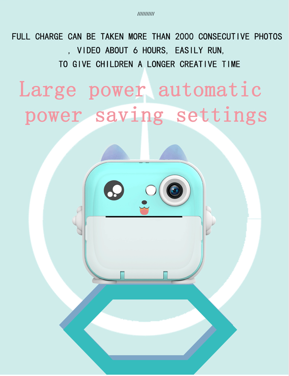 Digital Children Camera For Photography Instant Print Photo Kids Camera Mini Thermal Printer Video Educational Toys Gift Digital Children Camera For Photography Instant Print Photo Kids Camera Mini Thermal Printer Video Educational Toys Gift