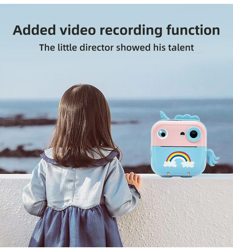 Digital Children Camera For Photography Instant Print Photo Kids Camera Mini Thermal Printer Video Educational Toys Gift Digital Children Camera For Photography Instant Print Photo Kids Camera Mini Thermal Printer Video Educational Toys Gift