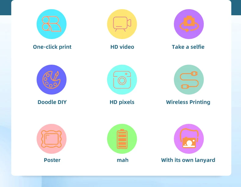 Digital Children Camera For Photography Instant Print Photo Kids Camera Mini Thermal Printer Video Educational Toys Gift Digital Children Camera For Photography Instant Print Photo Kids Camera Mini Thermal Printer Video Educational Toys Gift